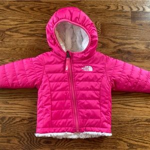 The North Face Mossbud Reversible Infant Winter Coat- sz 3-6 months
